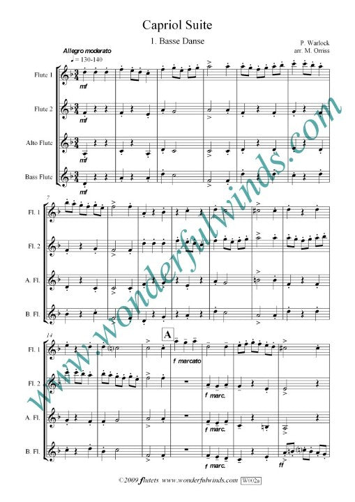 Warlock, P :: Capriol Suite