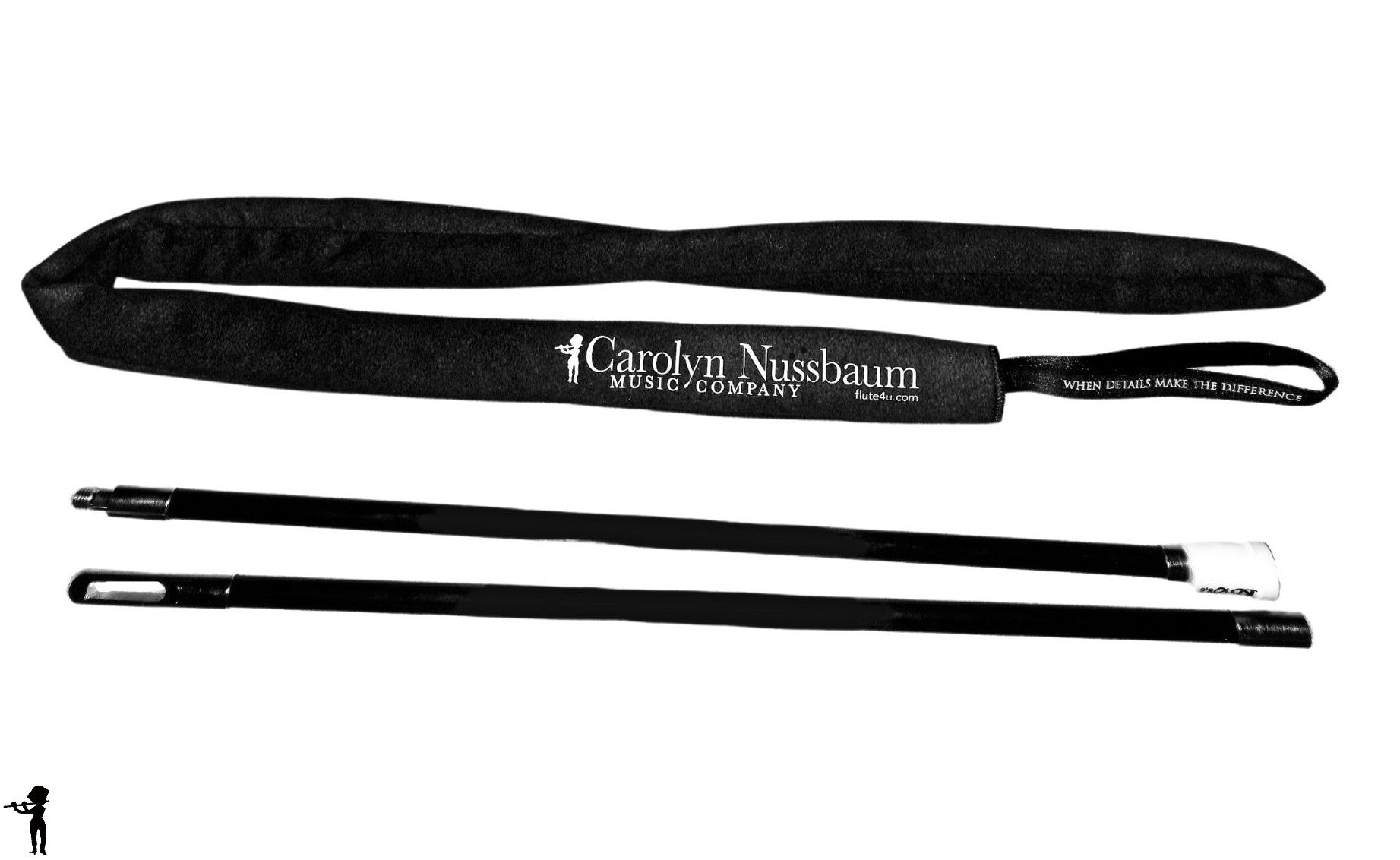 CleaningEssentials - Take Down Microfiber Pouch Flute Swab