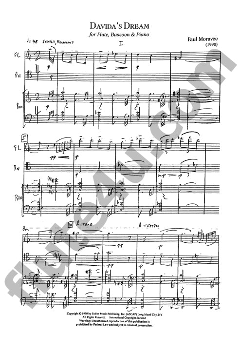 Moravec, P :: Davida's Dream