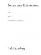 Kattenburg, D :: Sonate voor fluit en piano