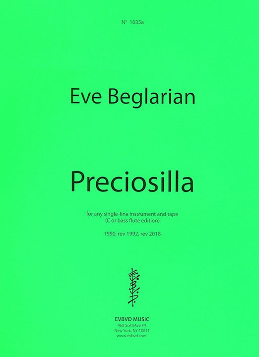 Beglarian, E :: Preciosilla