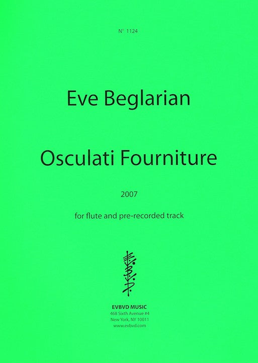 Beglarian, E :: Osculati Fourniture