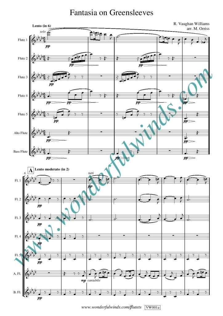 Vaughan Williams, R :: Fantasia on Greensleeves