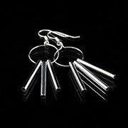 Earrings - Silver Chime
