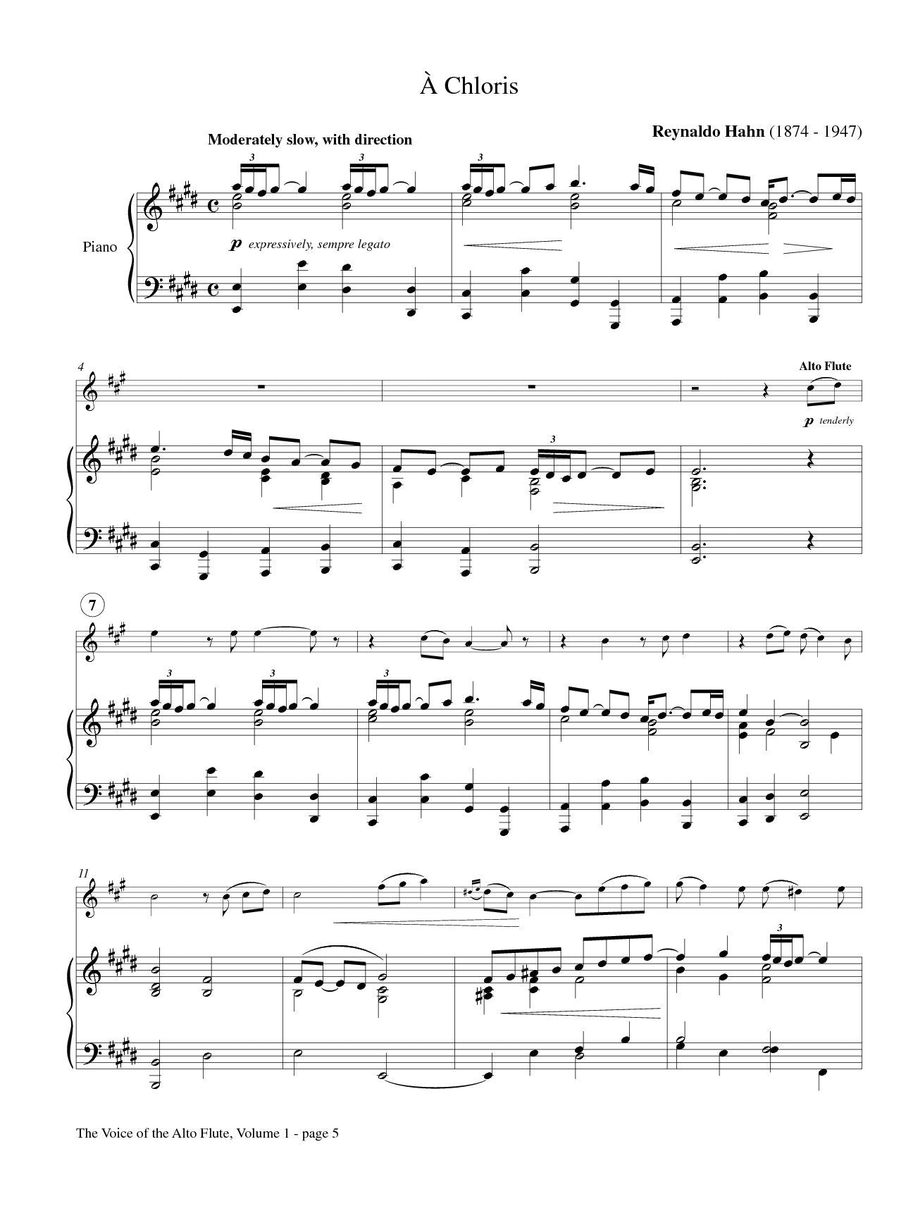 Various :: The Voice of the Alto Flute