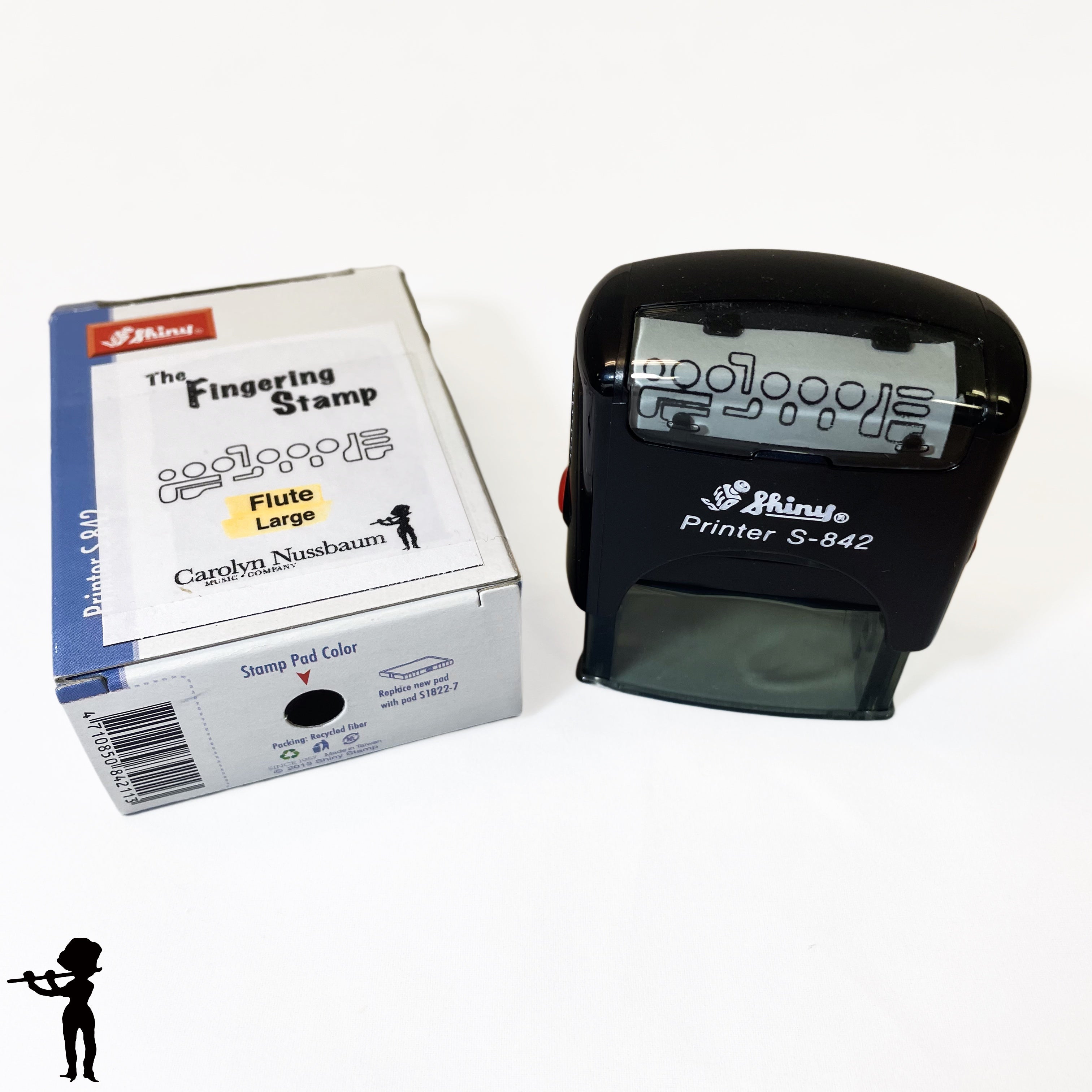 Flute Fingering Stamp - Large
