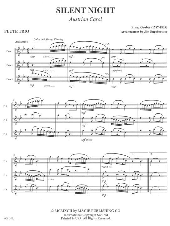 Gruber, F :: Silent Night