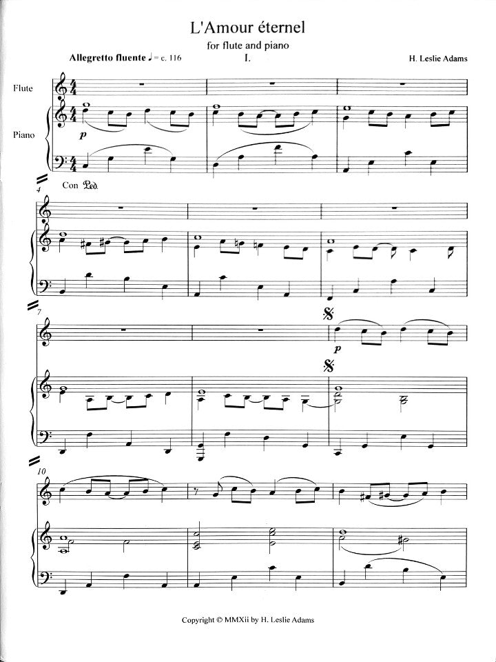 Adams, HL :: L'amour Eternel