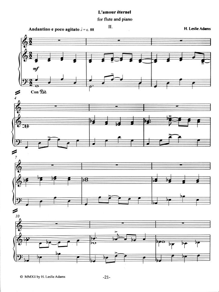 Adams, HL :: L'amour Eternel