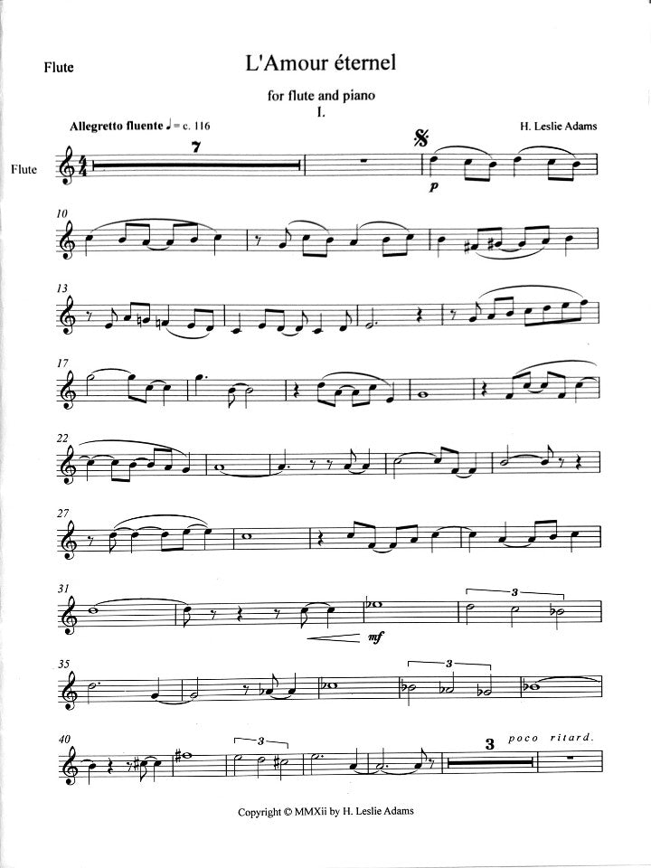 Adams, HL :: L'amour Eternel