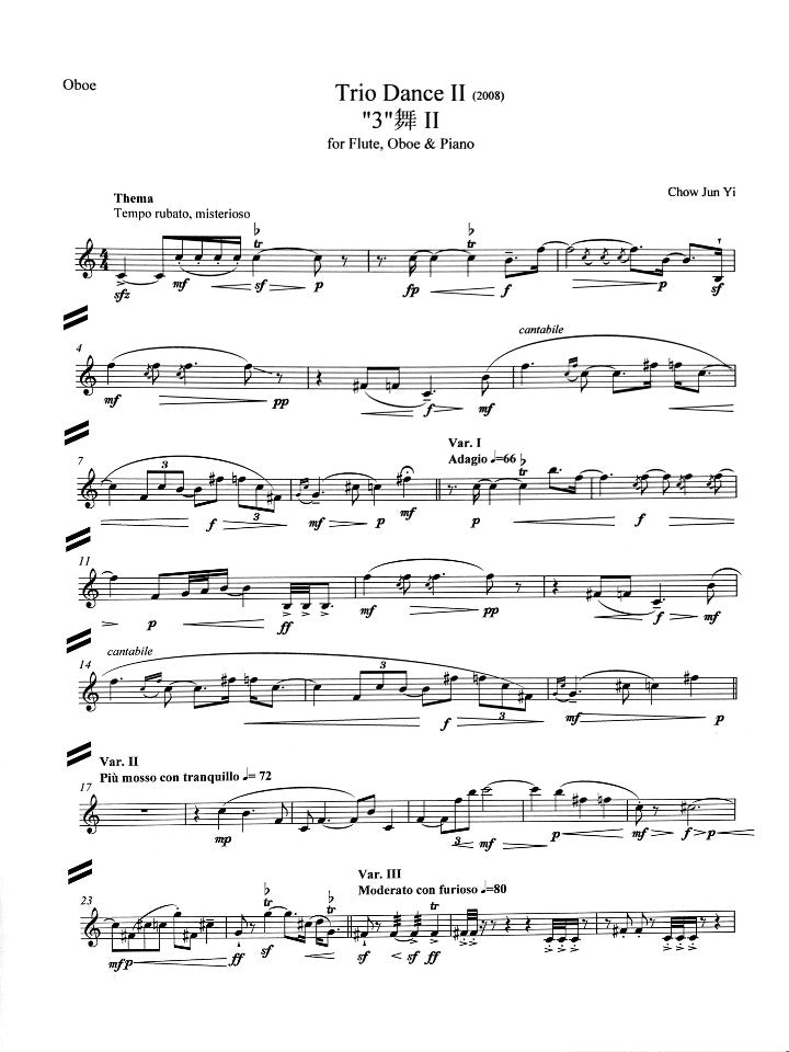 Chow, J :: Trio Dance II
