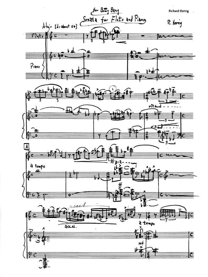 Hervig, R :: Sonata