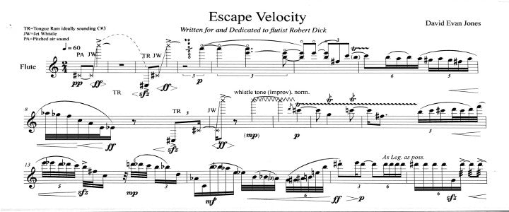 Jones, DE :: Escape Velocity