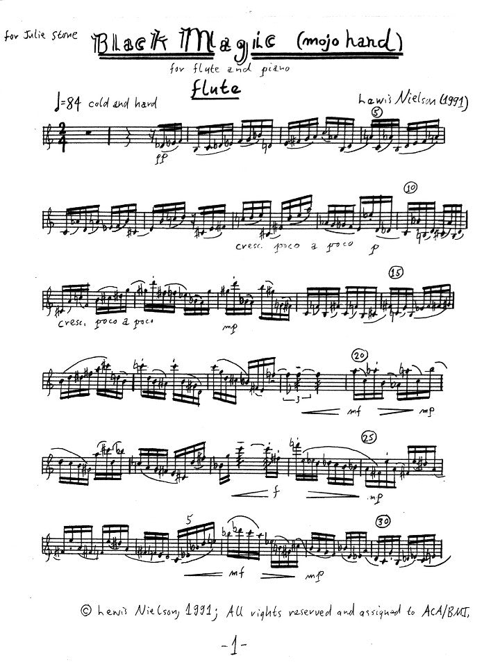 Nielson, L :: Black Magic (Mojo Hand)