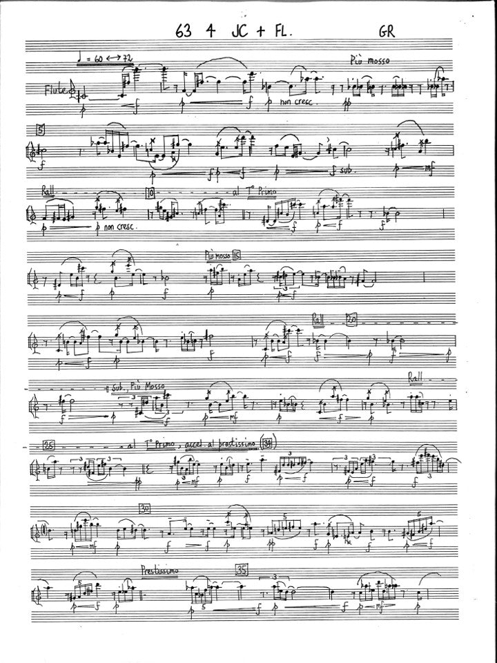 Rose, G :: Riposte: 63 bars for John Cage