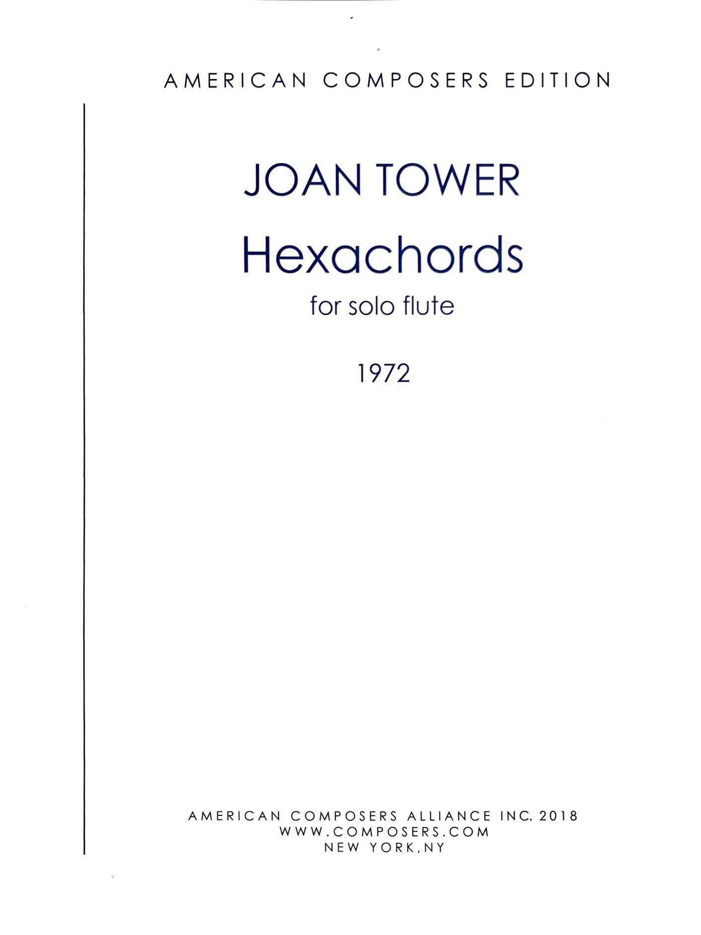 Tower, J :: Hexachords