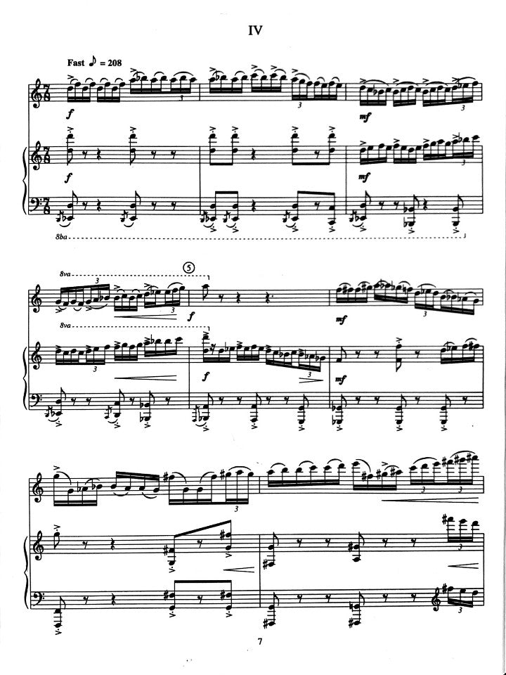 van de Vate, N :: Four Fantasy Pieces
