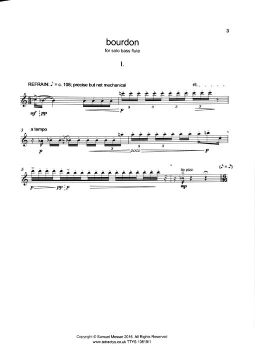 Messer, S :: bourdon
