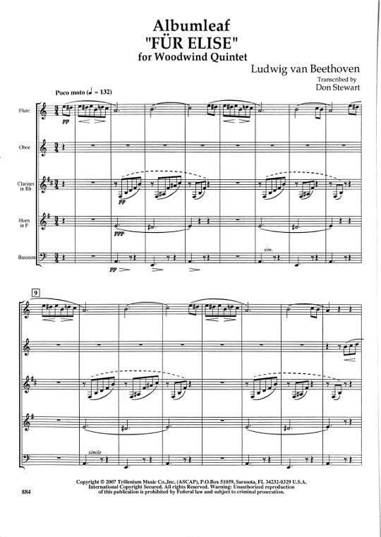 Beethoven, L :: 'Fur Elise'