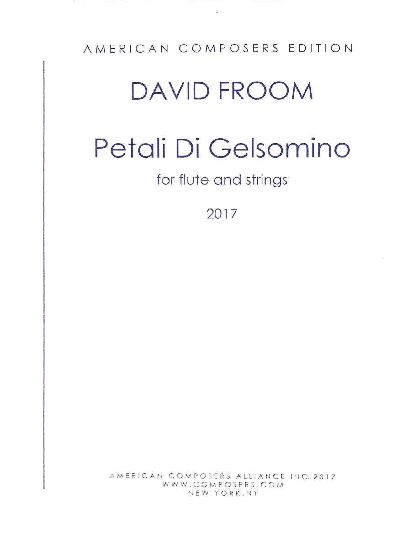 Froom, D :: Petali Di Gelsomino