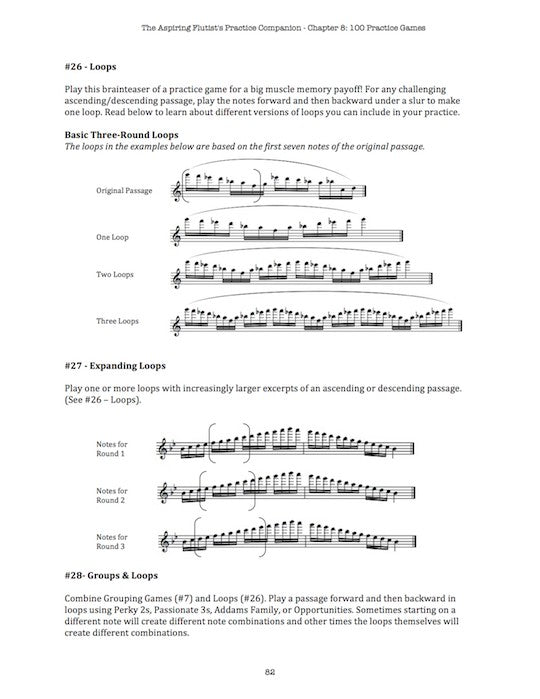 Sanchez, T :: The Aspiring Flutist's Practice Companion