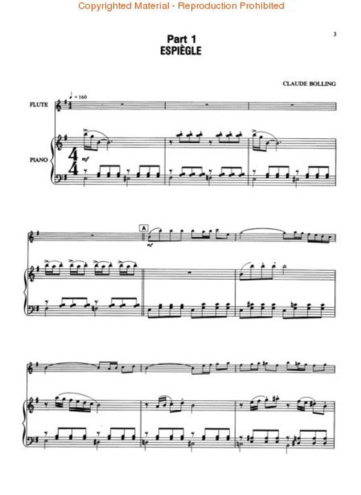 Bolling, C :: Suite for Flute & Jazz Piano Trio No. 2