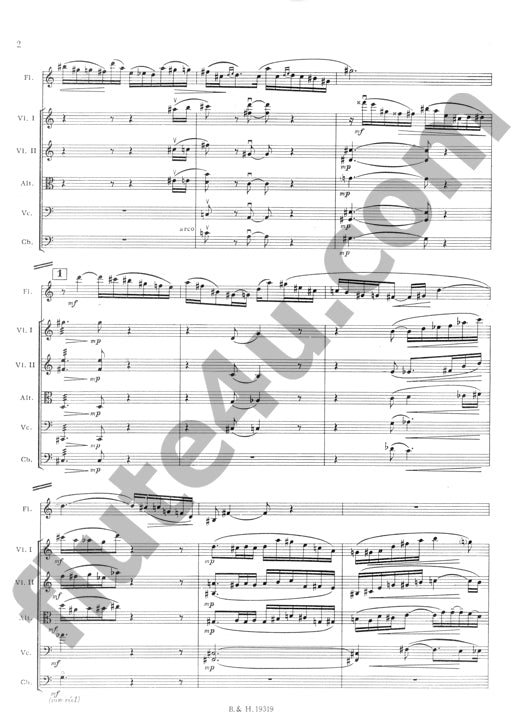 Barraud, H :: Concerto (Score)