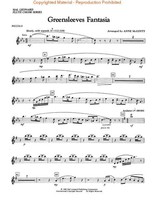 Traditional :: Greensleeves Fantasia