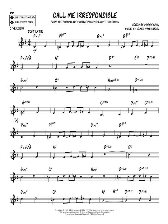 Various :: Jazz Play-Along: Volume 34 - All Time Standards