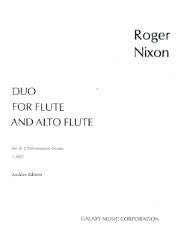 Nixon, R :: Duo for Flute and Alto Flute