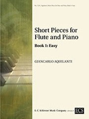 Aquilanti, G :: Short Pieces for Flute and Piano Book 1: Easy