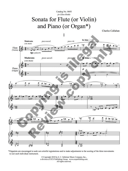 Callahan, C :: Sonata