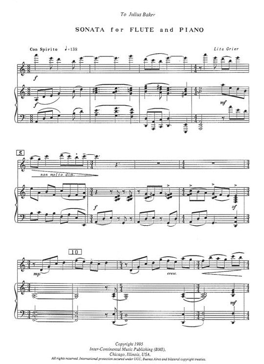 Grier, L :: Sonata