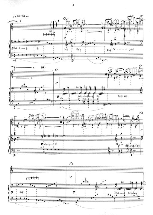 Benvenuti, A :: Morceau (en forme de...)