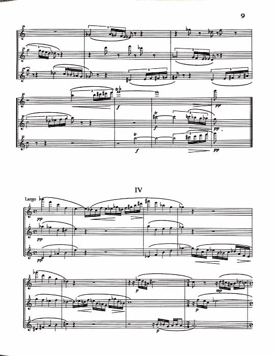 Hoover, K :: Trio for Flutes