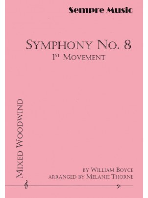 Boyce, W :: Symphony No. 8 - 1st Movement