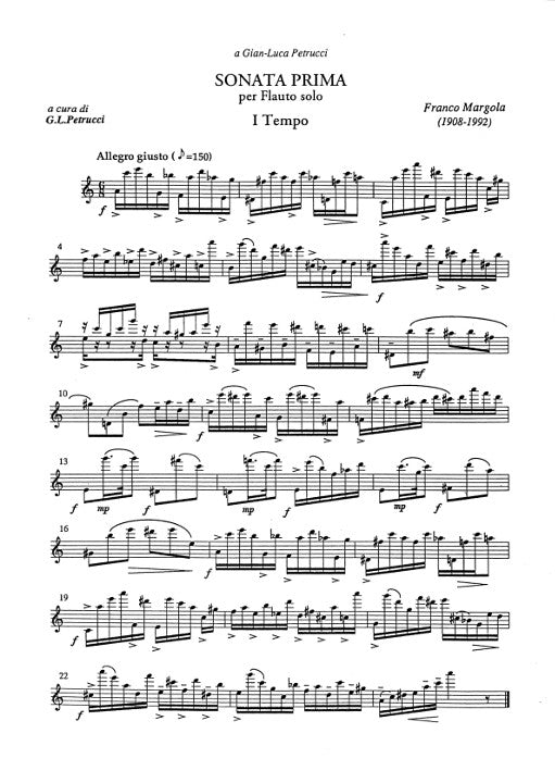 Margola, F :: Sonata Prima