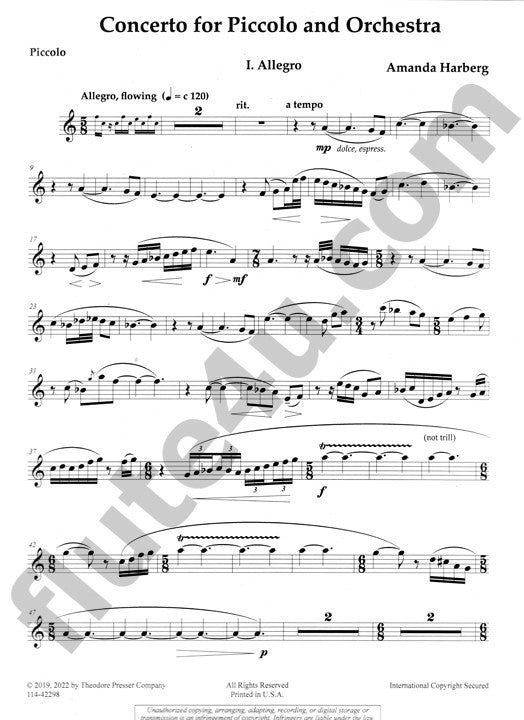 Harberg, A :: Concerto
