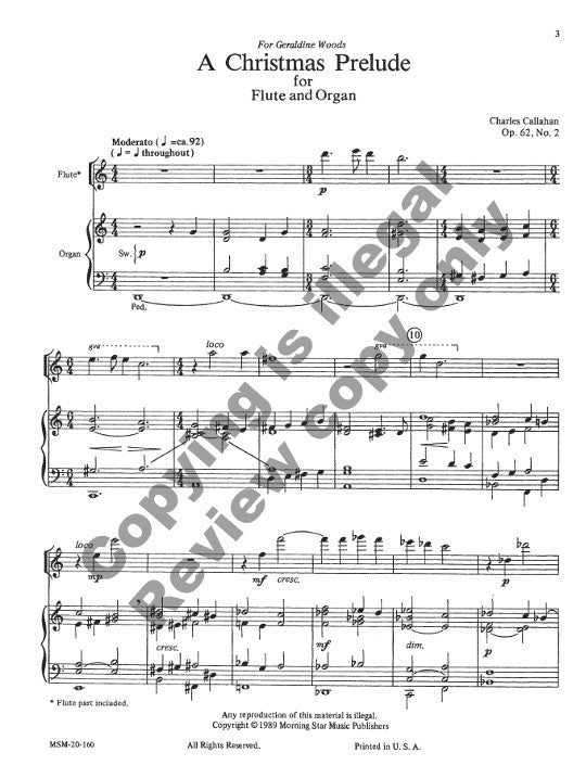 Callahan, C :: A Christmas Prelude