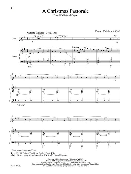 Callahan, C :: A Christmas Pastorale
