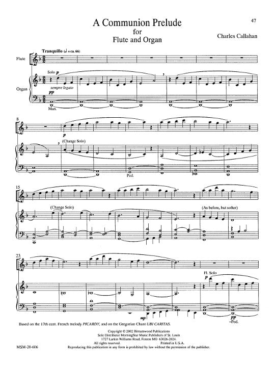 Callahan, C :: Preludes