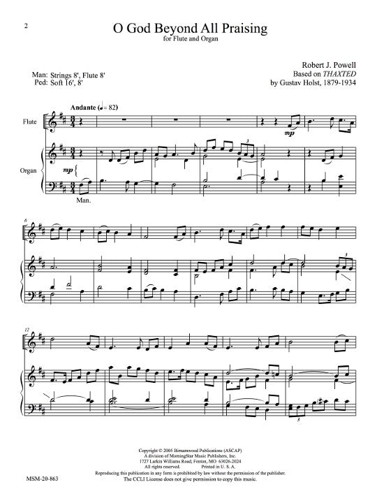 Powell, RJ :: O God Beyond All Praising