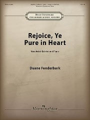 Funderburk, D :: Rejoice, Ye Pure in Heart