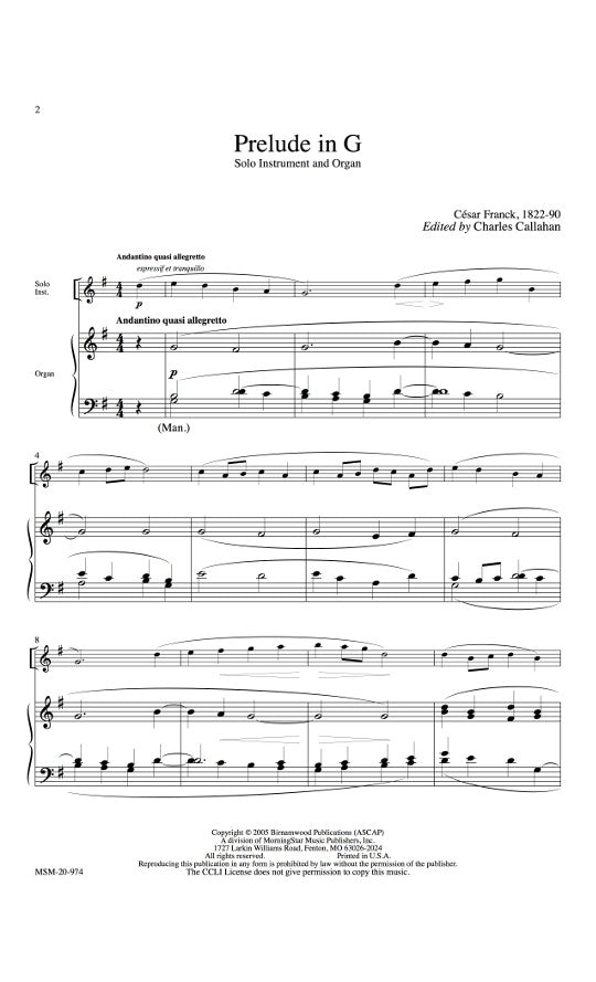 Various :: Music for Organ & Solo Instrument
