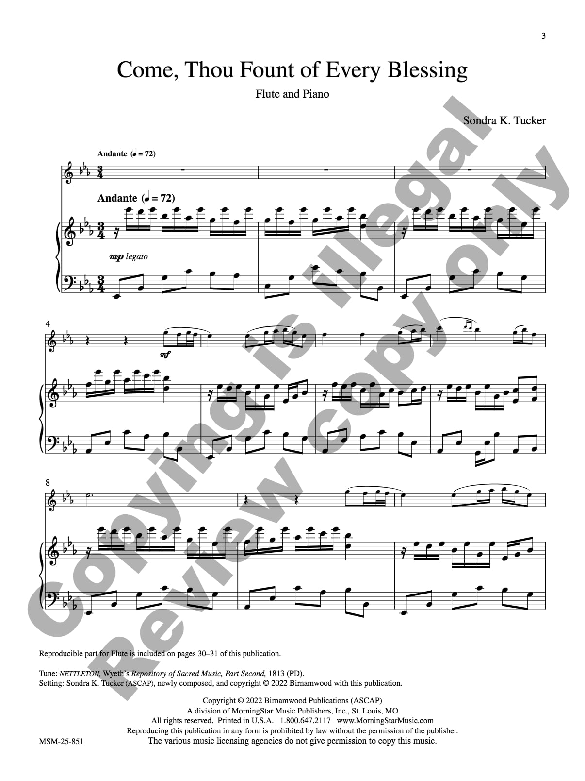 Tucker, S :: Come Thou Fount