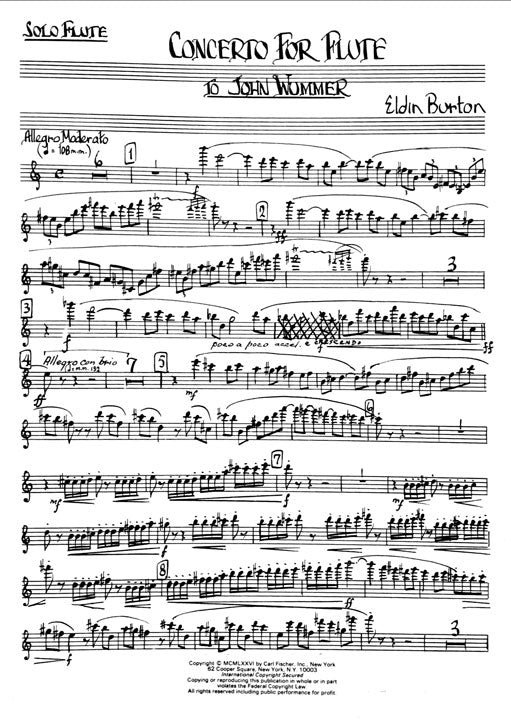 Burton, E :: Concerto