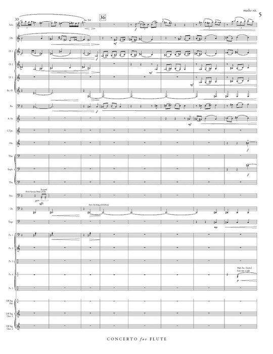 Young, CR :: Concerto for Flute