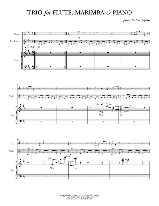 DeCristofaro, J :: Trio