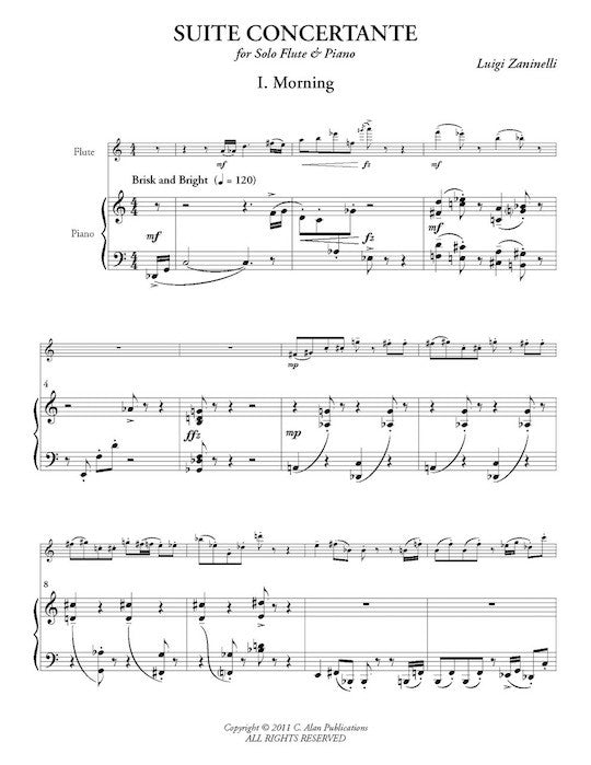 Zaninelli, L :: Suite Concertante