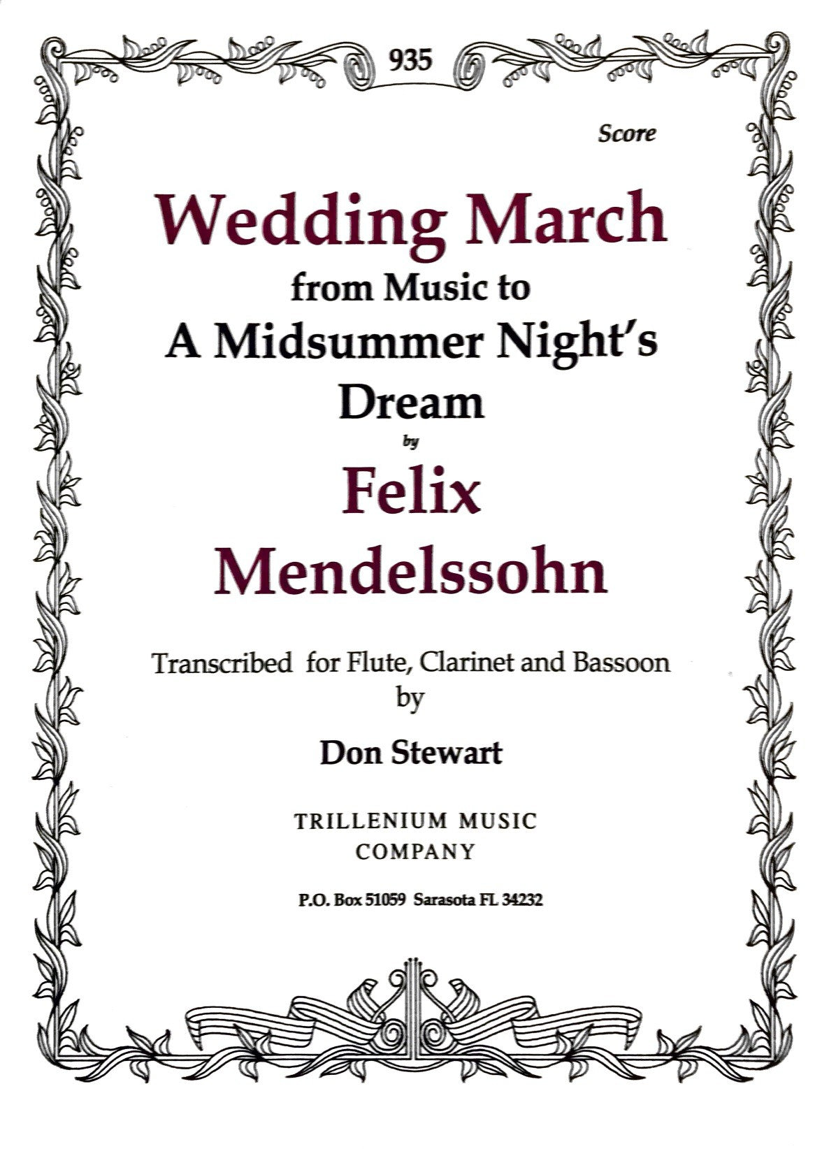 Mendelssohn, F :: Wedding March